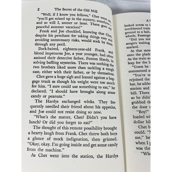 Hardy Boys Book #3 The Secret of the Old Mill Printing Vintage Hardcover Book - Picture 11 of 12